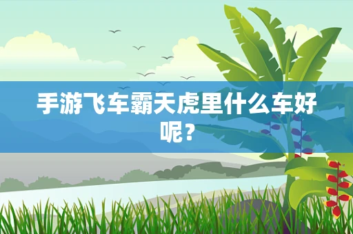 手游飞车霸天虎里什么车好呢？