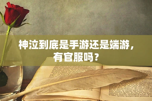 神泣到底是手游还是端游，有官服吗？
