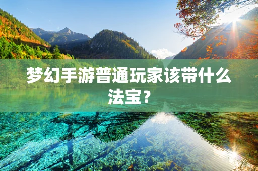 梦幻手游普通玩家该带什么法宝？