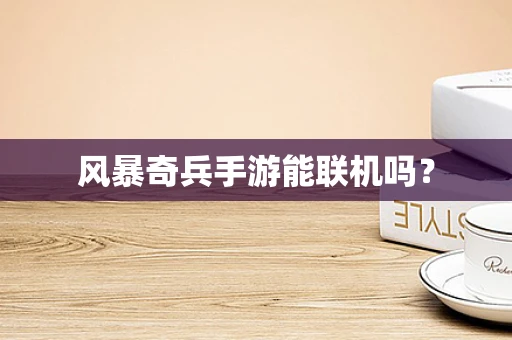 风暴奇兵手游能联机吗？