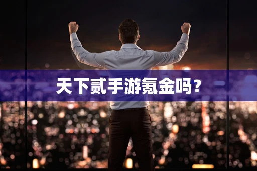 天下贰手游氪金吗？