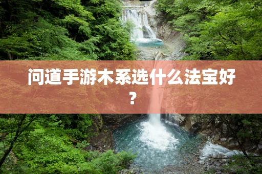 问道手游木系选什么法宝好？