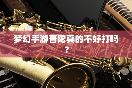梦幻手游普陀真的不好打吗？