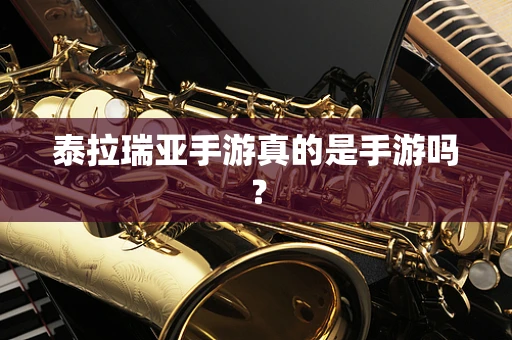 泰拉瑞亚手游真的是手游吗？